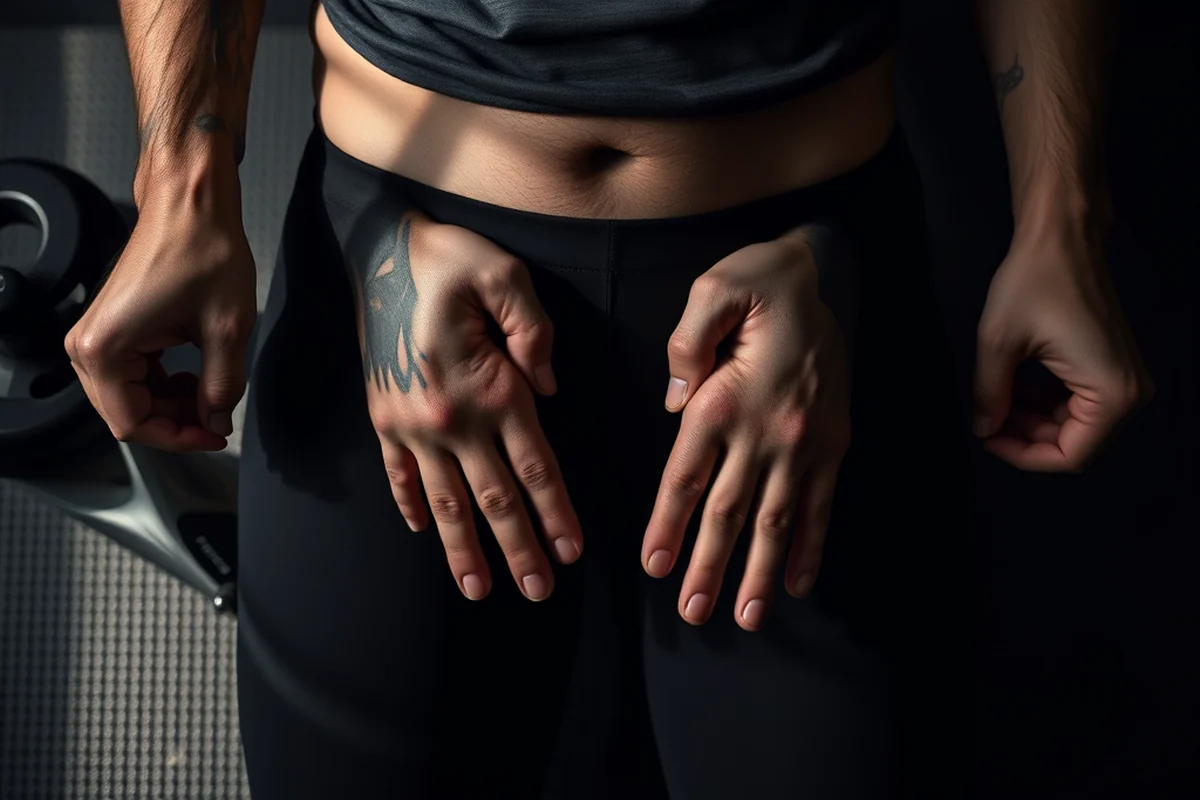hips exercise before and after — Hips Exercise Before And After (the finished result)