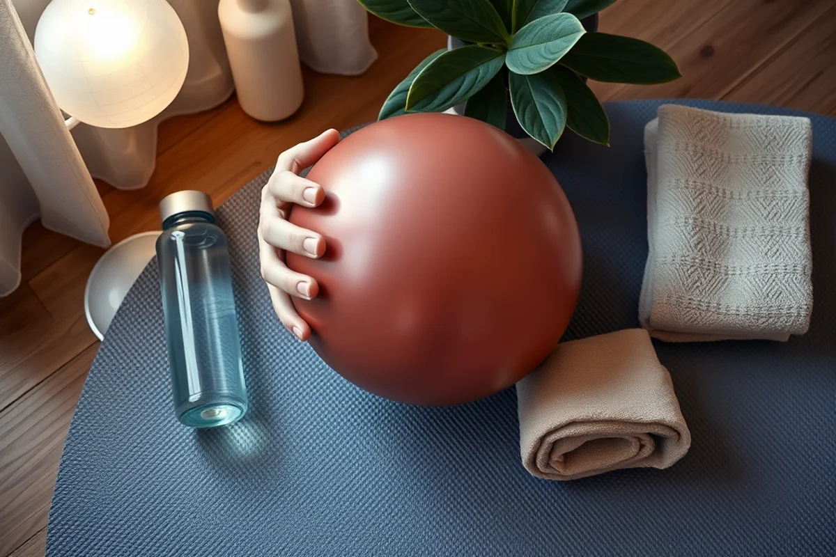 pelvic floor ball — Pelvic Floor Ball (the finished result)
