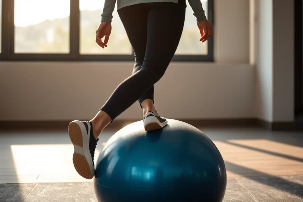 Pelvic Floor Exercise On Ball