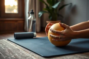 Pelvic Floor Exercise With Ball